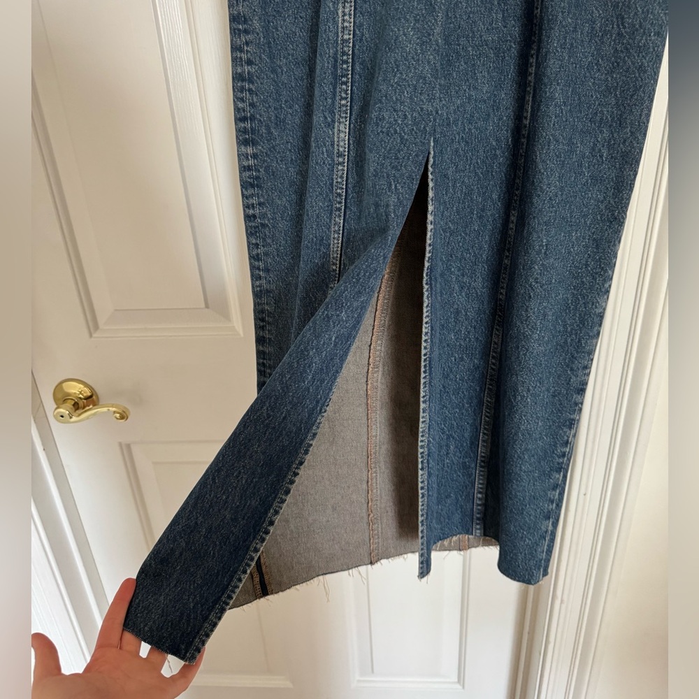 Zara chic denim dress - Picture 6 of 7